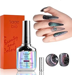 Cat Eye Gel Nail Polish, 15ml Magnetic Gel, High-Gloss, Long-Lasting, Magnetic Stick for DIY Manicures, 3D Effect, Rich & Vibrant Colors, 01