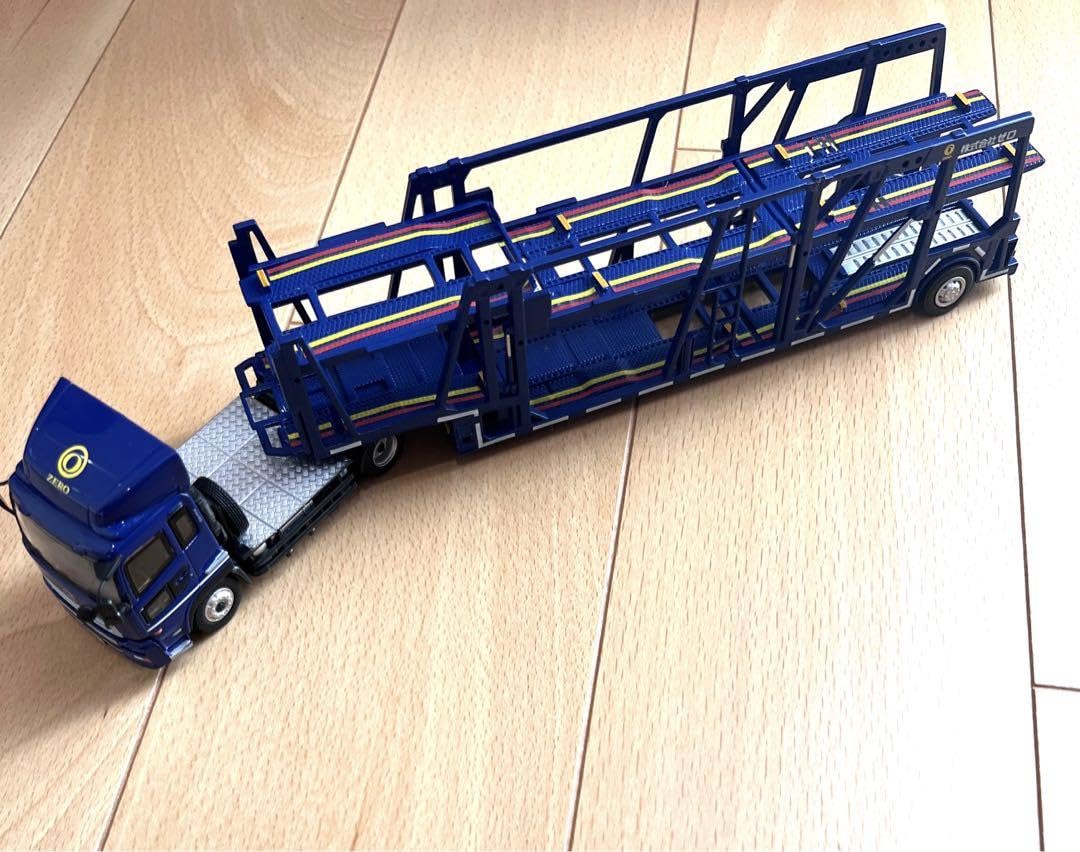 Amazon.co.jp: 京商 1 64 ZEROトレーラー 積載車 : おもちゃ