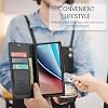Funda tipo billetera FLIPALM para Samsung Galaxy A57 5G, con porta tarjetas, negro | Porta tarjetas, bloqueo RFID, forro de cuero PU, soporte, cubierta protectora a prueba de golpes 7