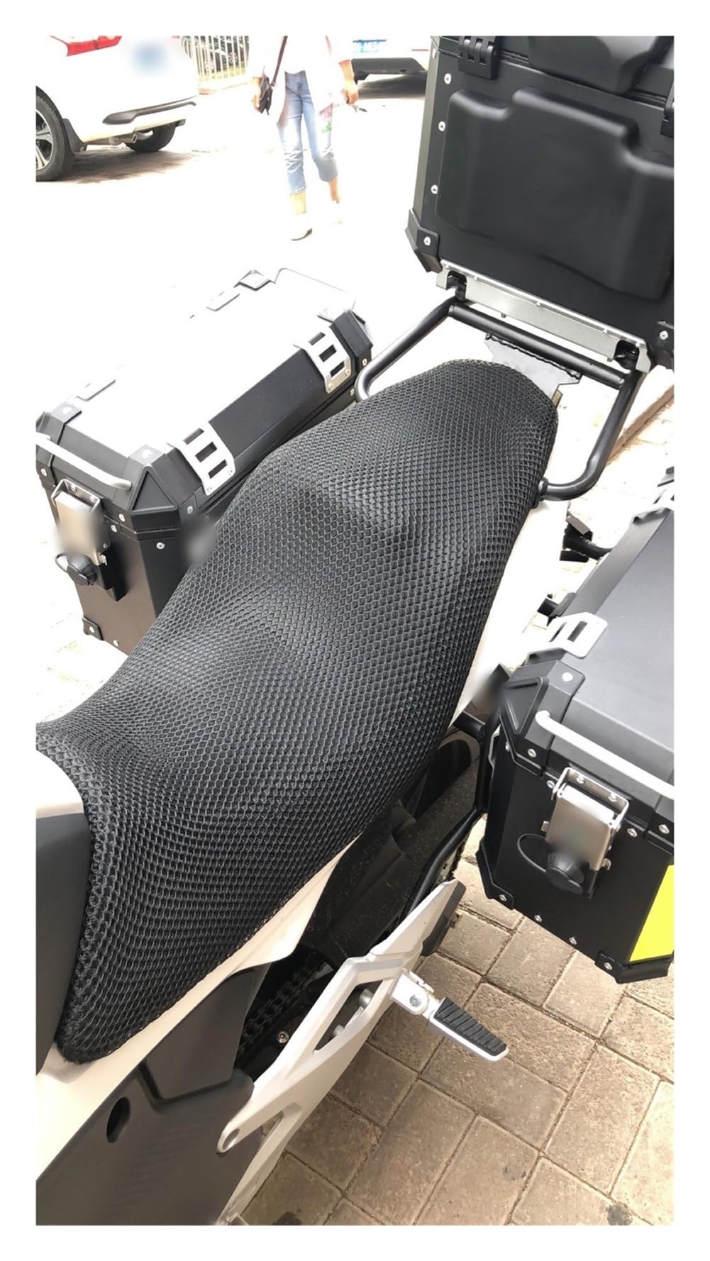 Coprisella per moto sportiva Per 650MT 650 MT Fodera Per Cuscino Sedile Motociclo Per Isolante Con Protezione In Rete Per Per Moto