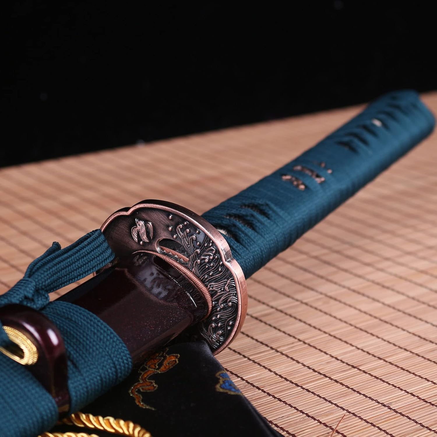 1095 High Carbon Steel Katana Japanese Samurai Sword Full Tang for Practice Collection