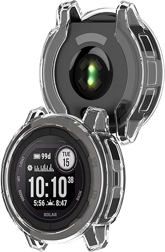 Miniatura 2 de Funda protectora para Instinct 2 de 1.772 pulgadas (1.772 in), antiarañazos, de poliuretano termoplástico, protector compatible con Garmin Instinct