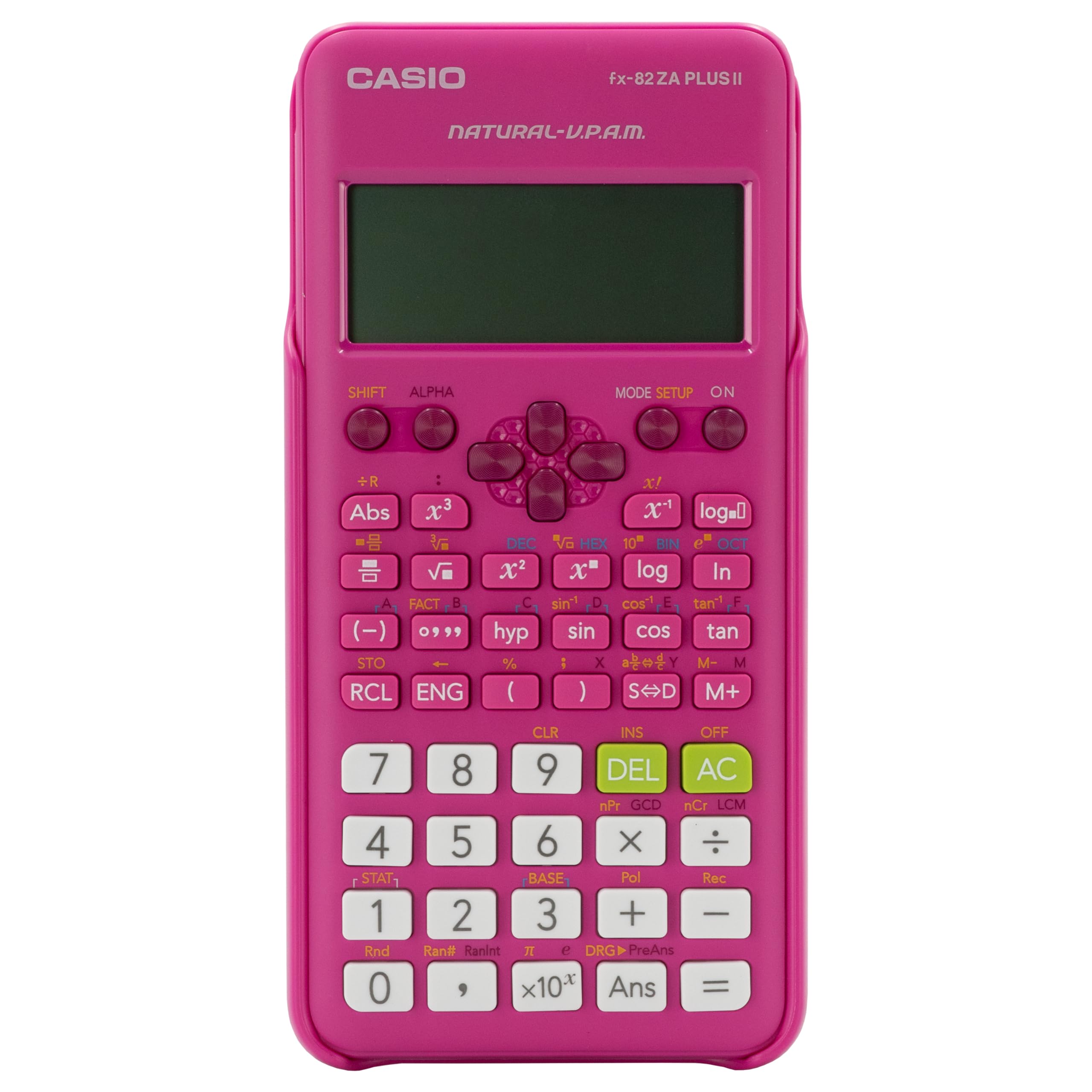 Casio FX-82ZA Plus II Scientific Calculator, Pink : Amazon.co.za