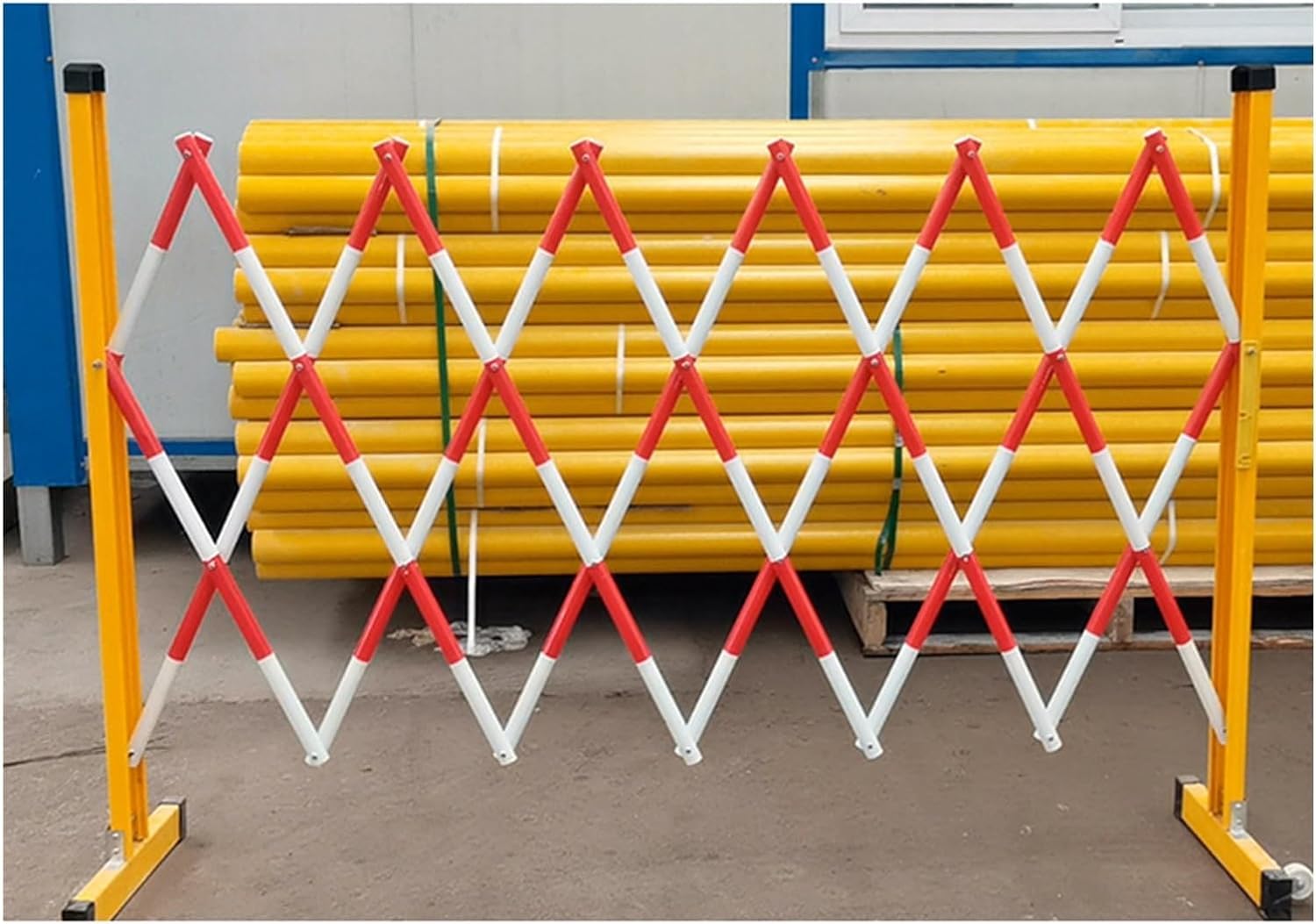 Aioneer Expandable Barricade Mobile Barriers, Adjustable Traffic Barriers, Stable Traffic Control Outdoor For Playground Park Hotel Crowd Control
