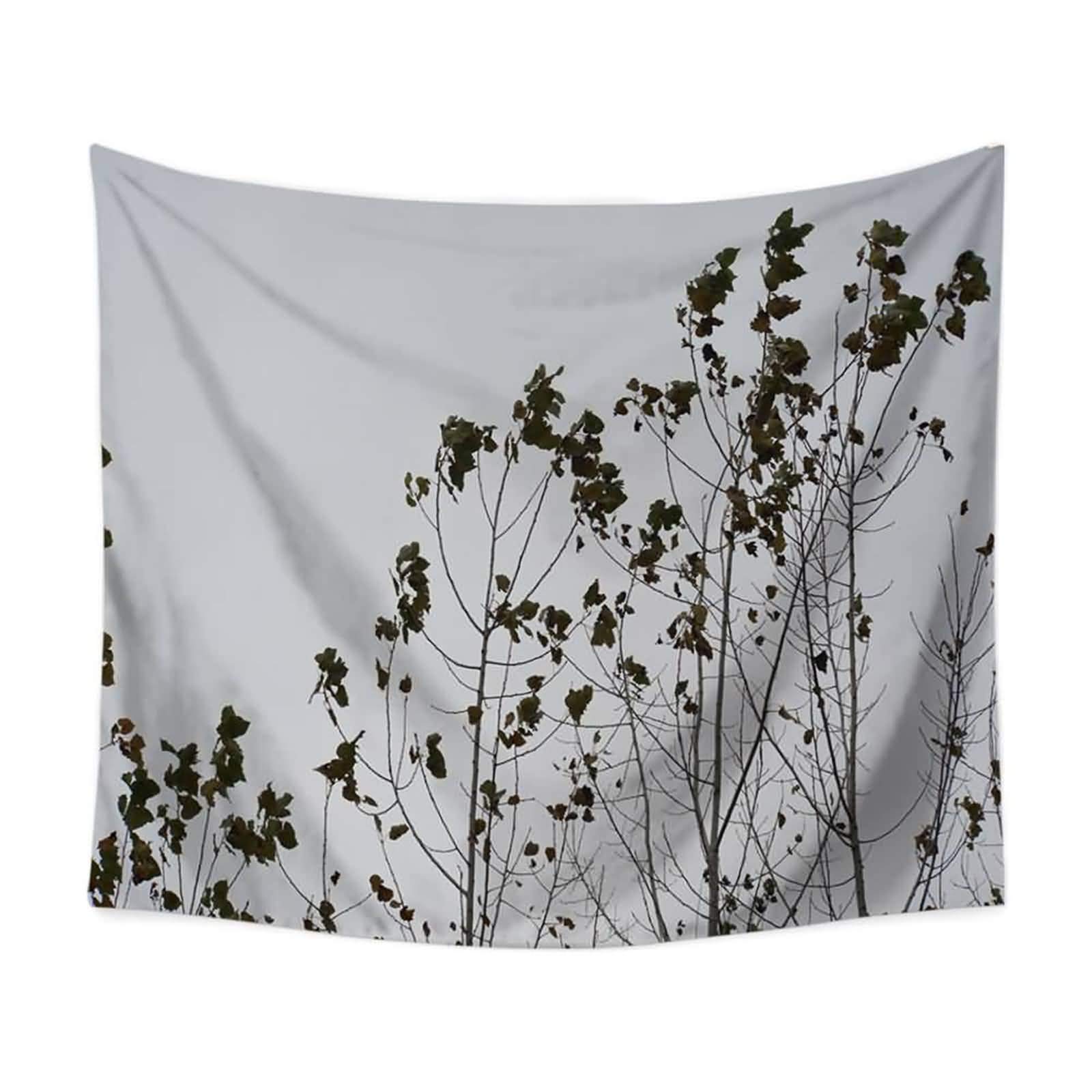 Tapiz de pared con diseño de rama KnSam 150x130 cm, tejido elegante y acabado de alta calidad