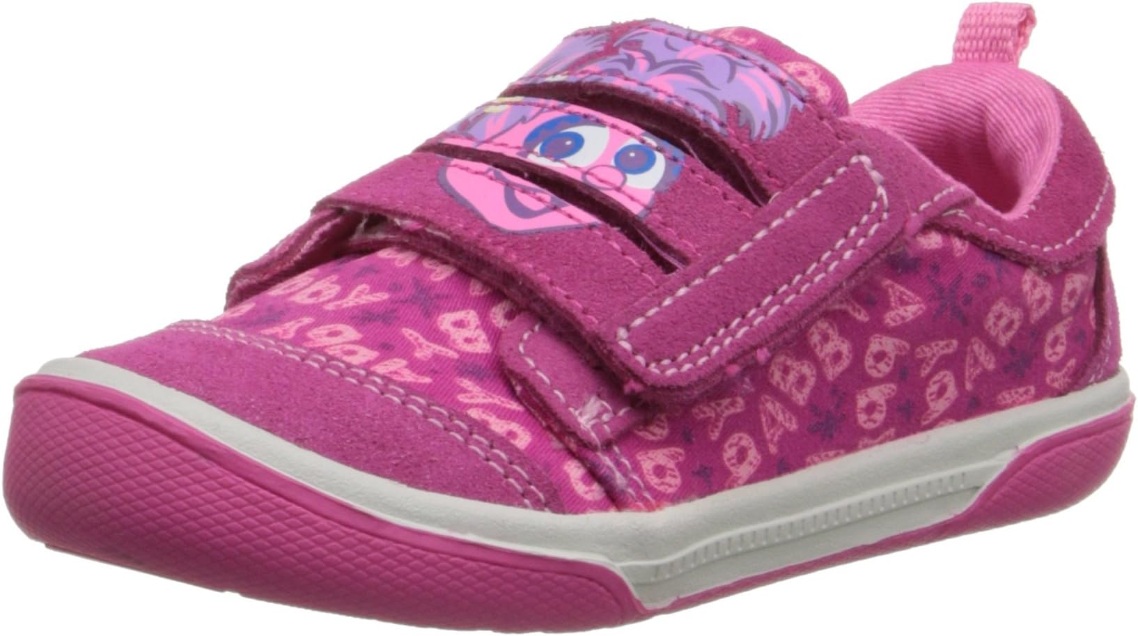 Stride Rite Sesame Street Abby Cadabby HL Sneaker (Toddler)