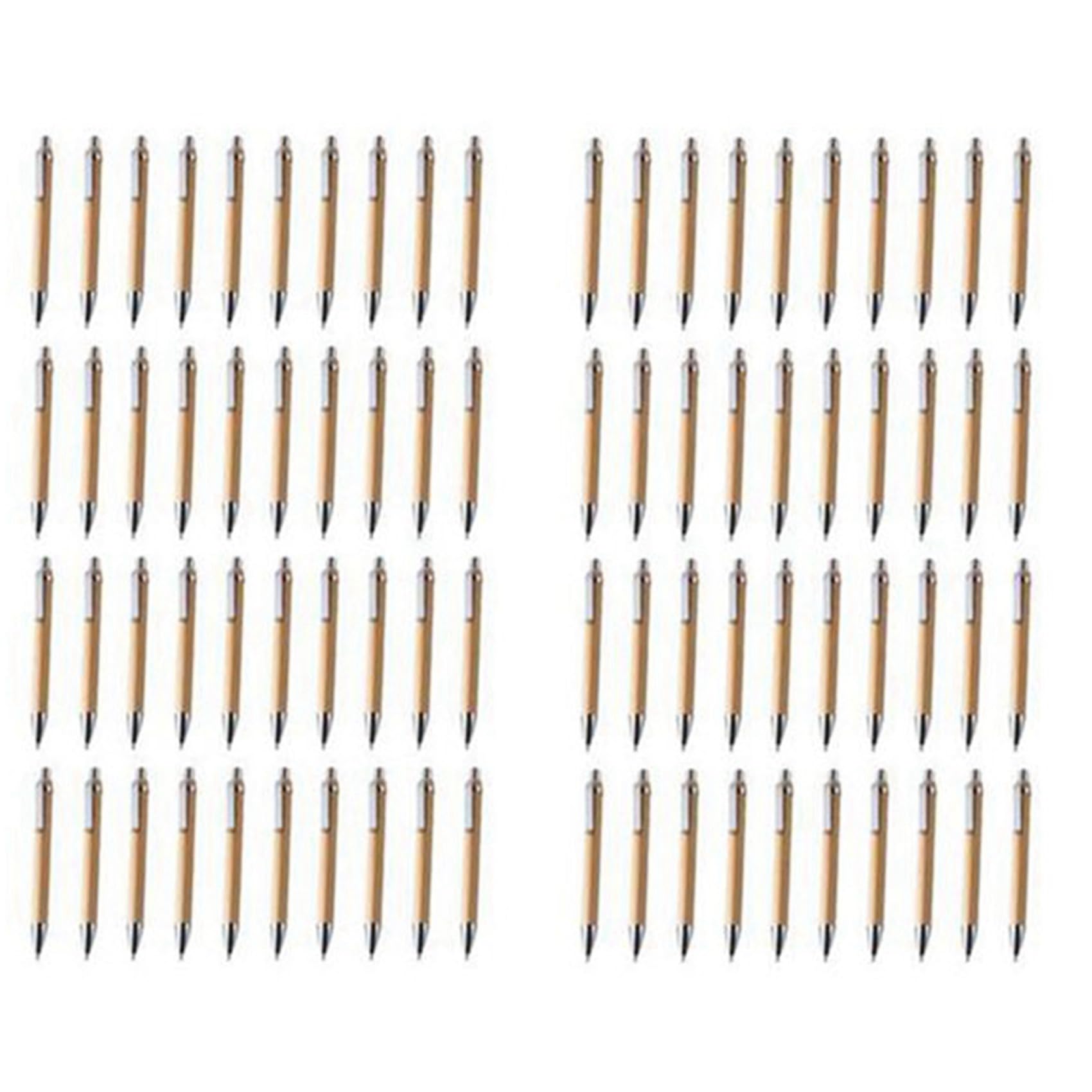 240 Stück Kugelschreiber Stift Set Bambus Kugelschreiber Stift Büro- & Schul Bedarf Stifte & Schreiben Bedarf Geschenke, Schwarze Tinte