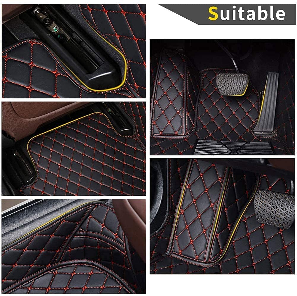 Auto Tappetini Su Misura In Pelle Per M AZAD MX-5 2009-2016 2017(LHD),Tappetino Tappeto Antiscivolo Copertura Completa Abitacolo Impermeabile Protezione 3D Moquette Accessori