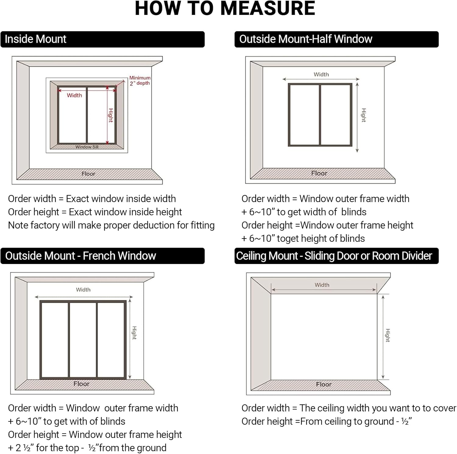 Interiors Vertical Blinds Room Darkening Vertical Blinds Light-Filtering Vinyl Blinds for Sliding Glass Doors, Patio Doors & Windows,White,60" W × (25" H to 118" H Customize)