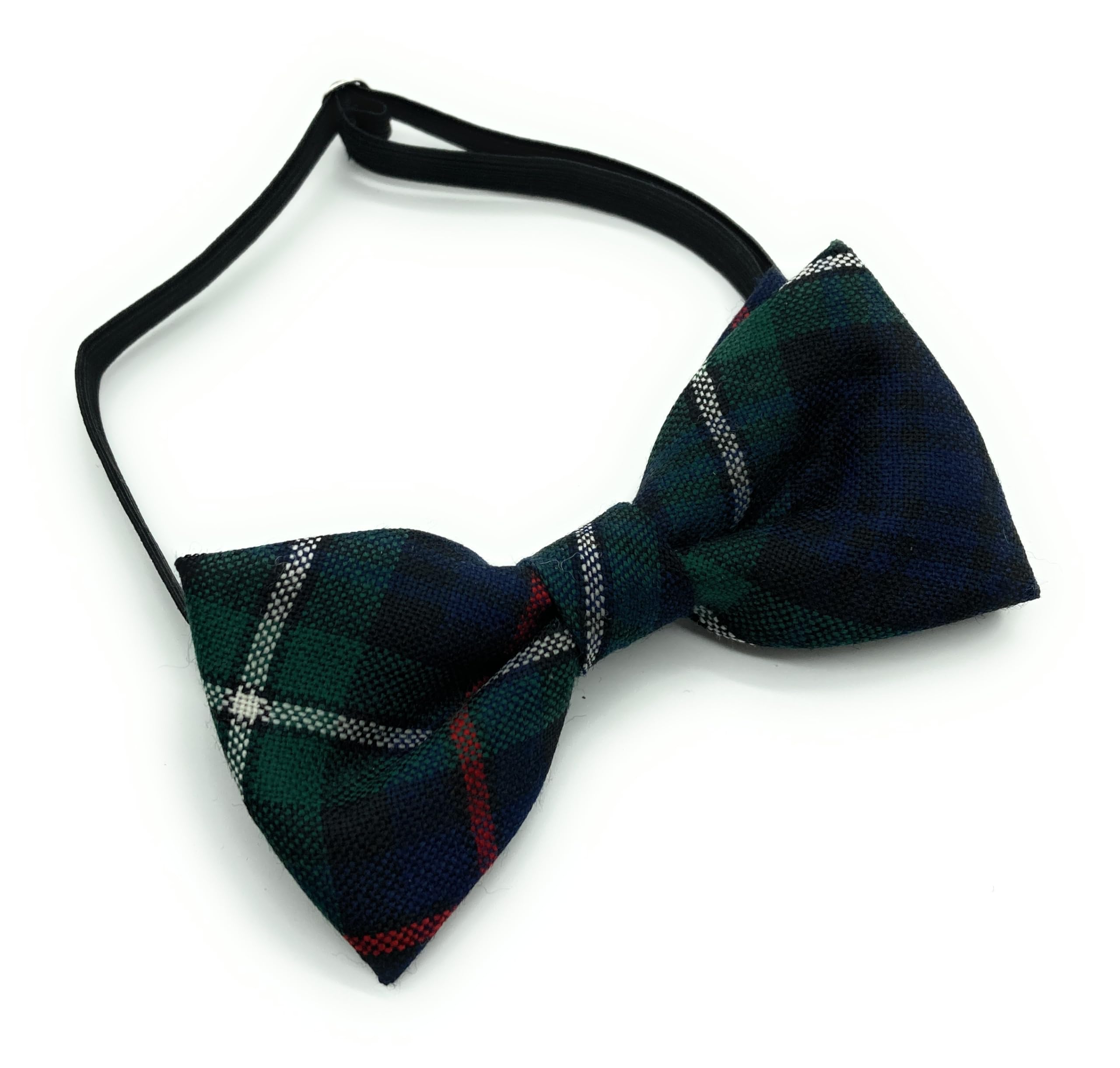 Scottish Essence Mackenzie Pure New Wool Tartan Bow Tie, Pre-Tied, Handmade In Scotland, Multiple Tartans Available, Perfect For Any Occasion (Mackenzie)