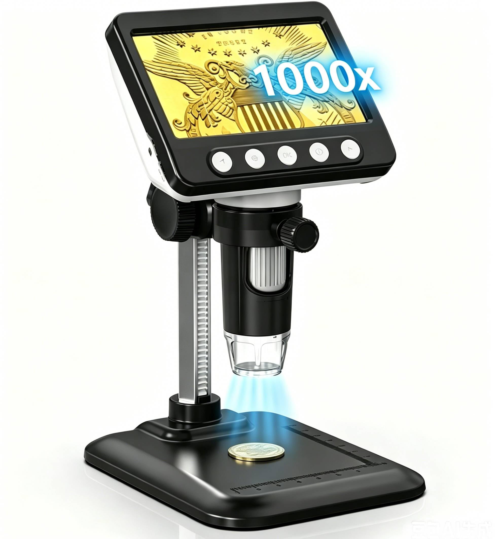Coin Microscope - 1000x HD Digital Magnifier -1 Coin Microscope - 1000x HD Digital Magnifier -1