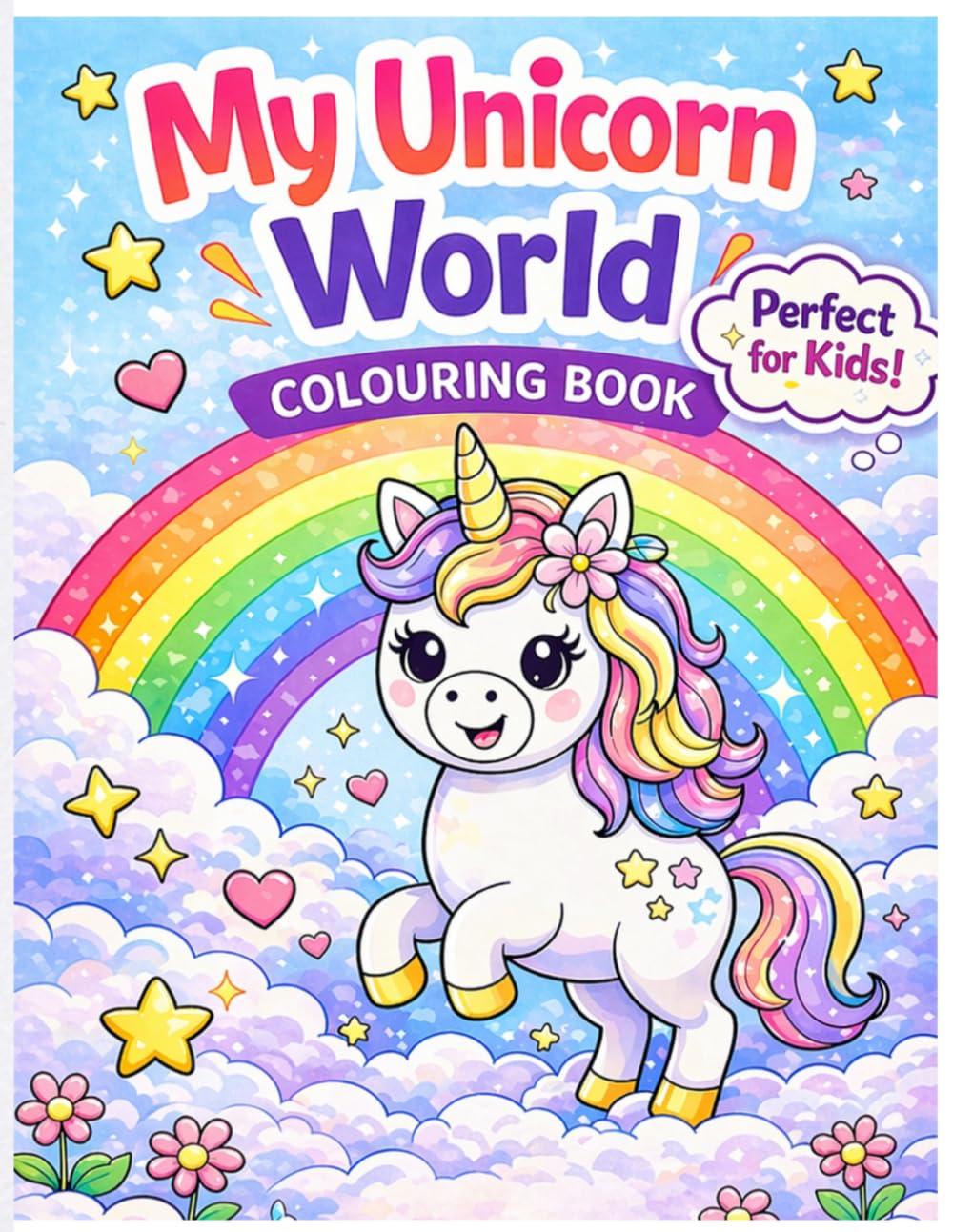 My Unicorn World Colouring Book