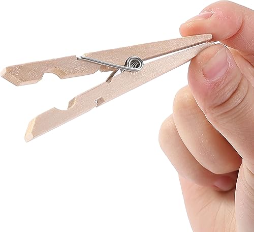 Miniatura 8 de Mr. Pen - Alfileres de madera, madera natural grande, paquete de 50, 2.9 pulgadas, resistentes a la corrosión para el aula, manualidades