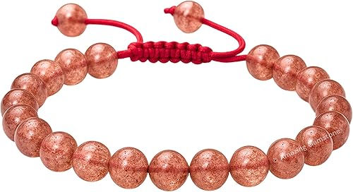 Miniatura 643 de Amazing Gemstone Crystal Bracelet for Women Men's Gifts - Protection Healing Crystal Bracelet - 8mm Gemstone Beaded Adjustable Bracelet Pulseras
