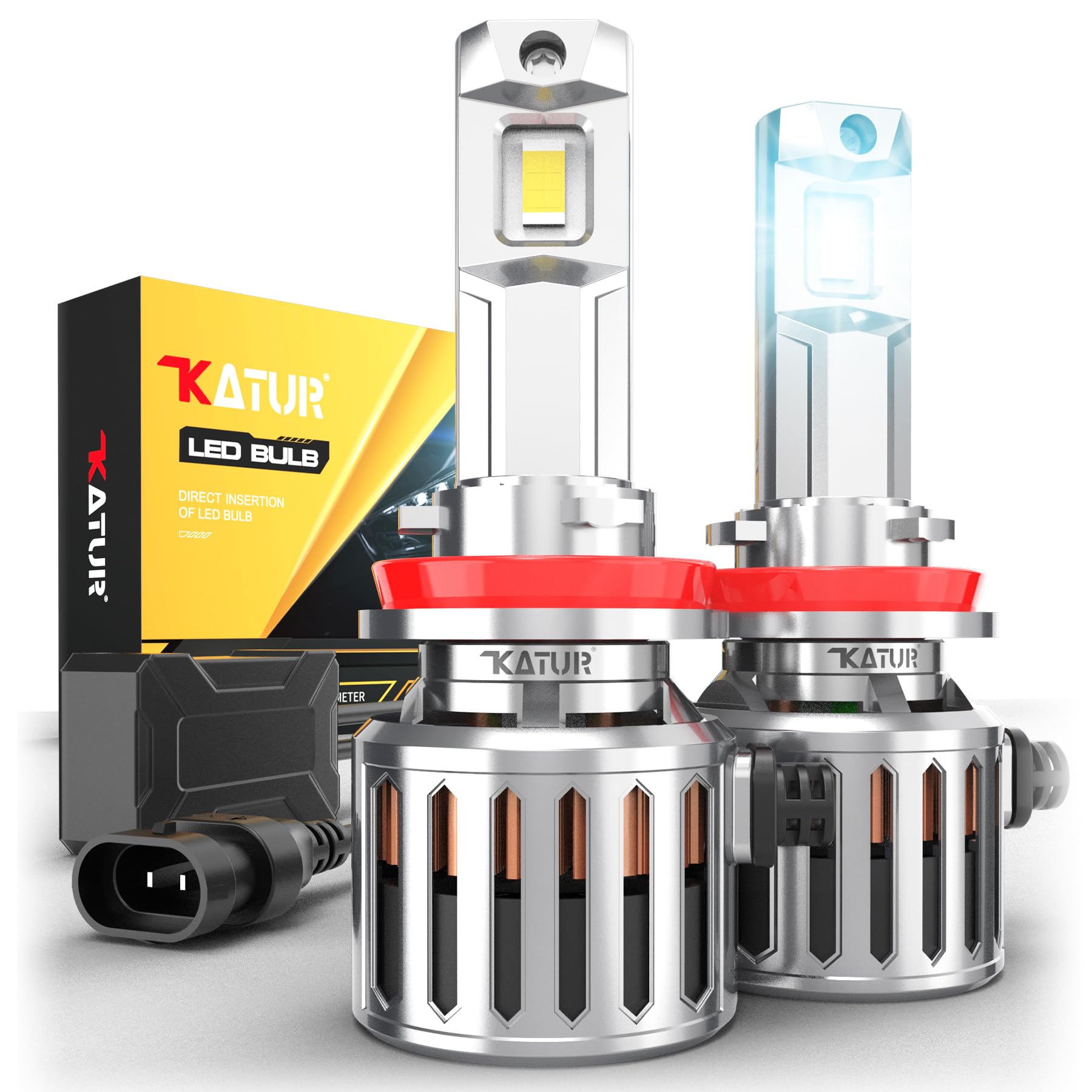 Ampoule H11 Led 200W kit de conversion phare voiture 12V puissant blanc super bright