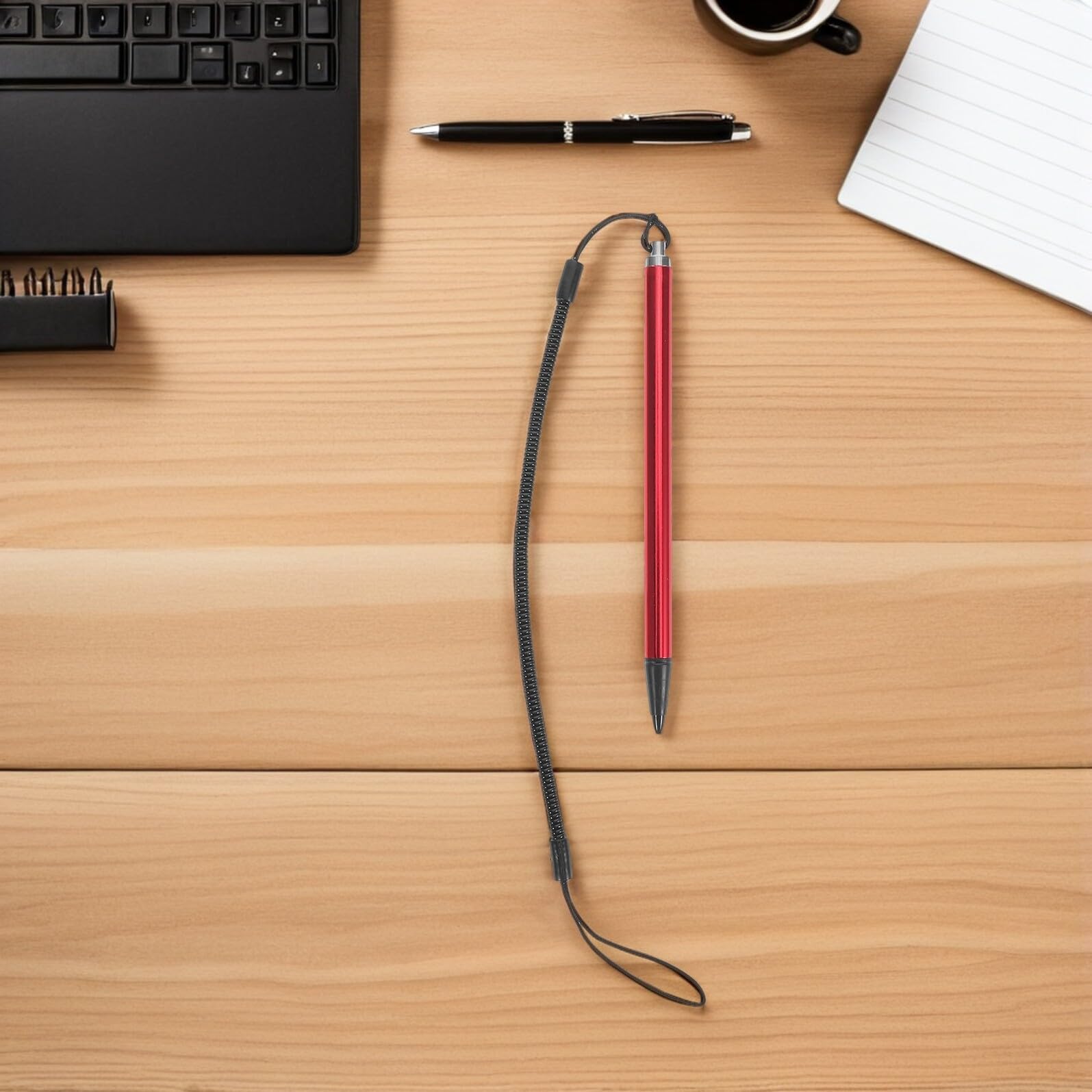 Penna Touch Screen Resistiva 10pezzi Rosso in Alluminio | Rame e Abs, per Tablet e Tavole Grafiche, Leggero per Viaggio e Riunioni di Lavoro