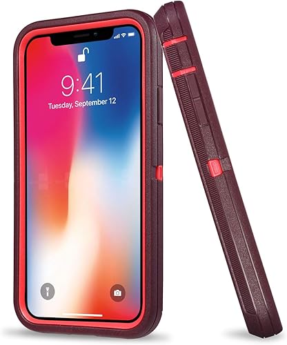 Miniatura 2 de Funda para iPhone 11 6.1 pulgadas con 1 protector de pantalla, funda resistente a prueba de golpes funda protectora de cuerpo completo resistente a