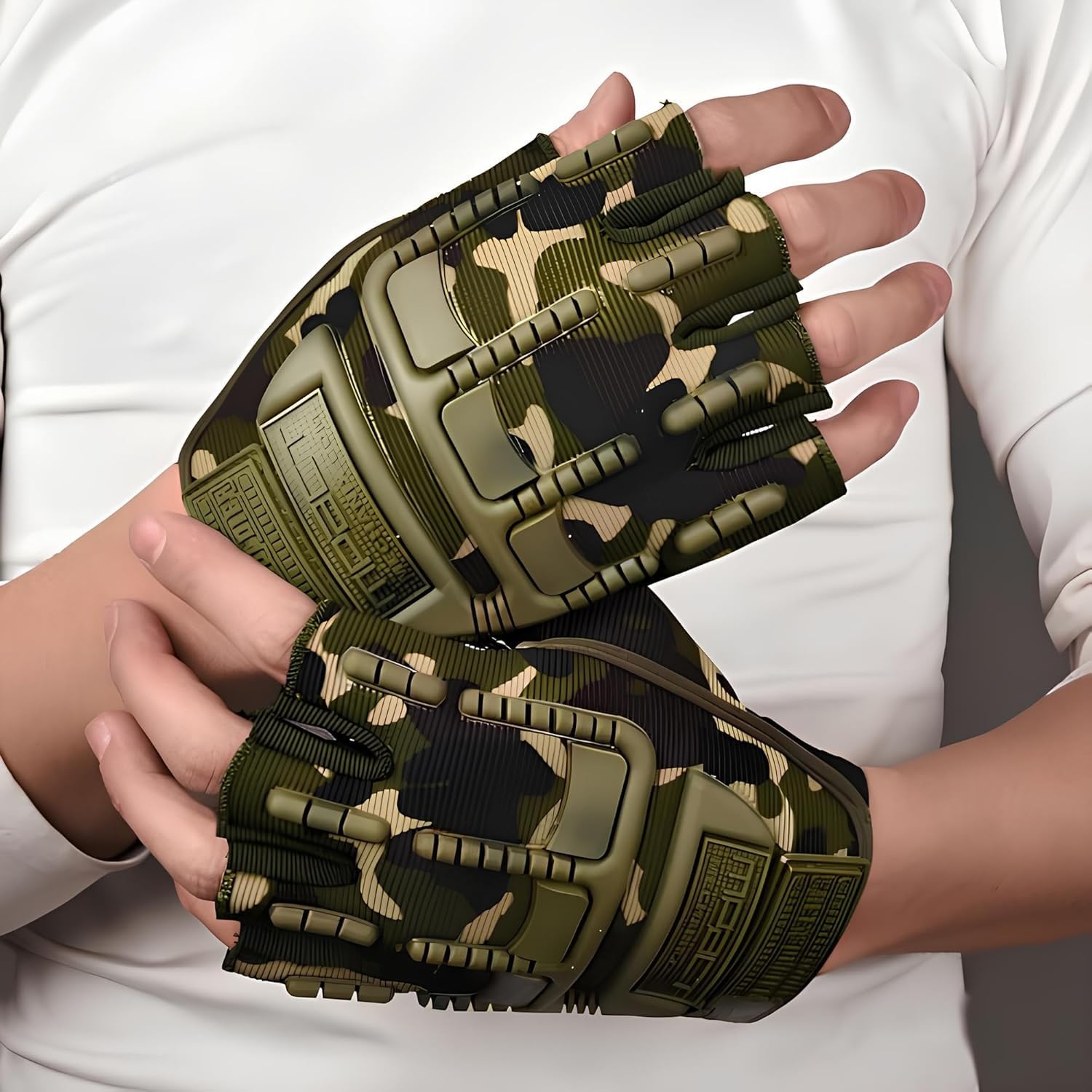 Kandid Full finger Winter gloves Fur Inside (Blue) for Men | Women | Thermal Warm for Cold Weather Bike Riding Outdoor Travel | Sports Use | Soft Comfortable | Stylish Winter Gloves Unisex-picture-34