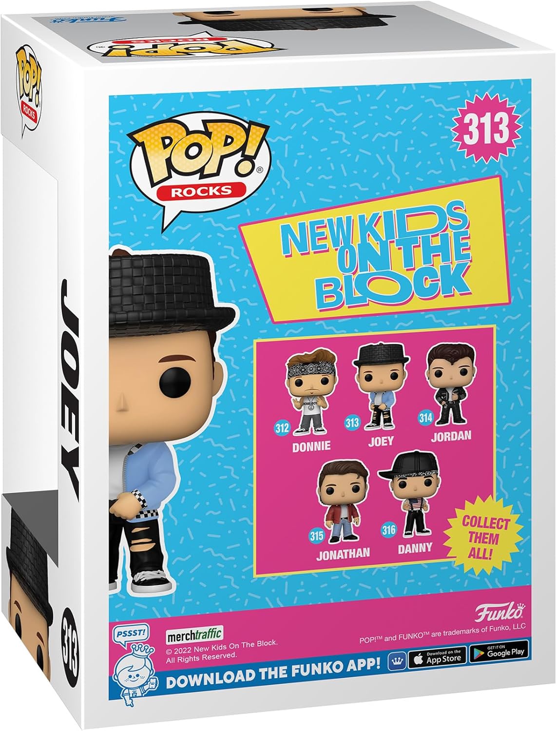 Funko Pop! Rocks: New Kids on The Block - Joey