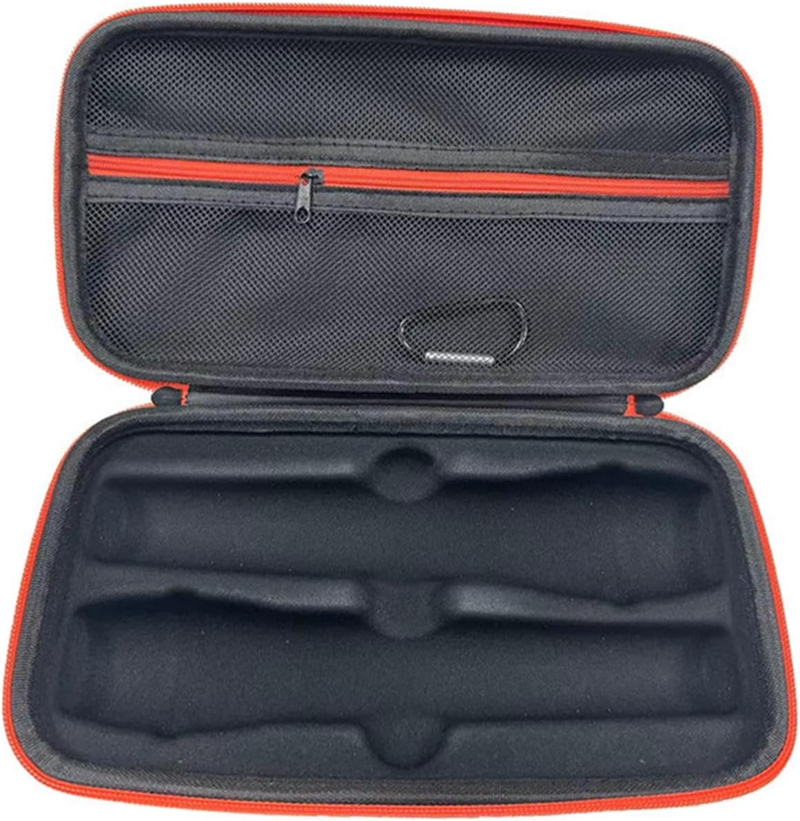 Case Handheld Storage Case Box Travel Case Hard Case Mic Equipment Protector Case Cover Sponge Filling Carrying Case, for 2 Mics