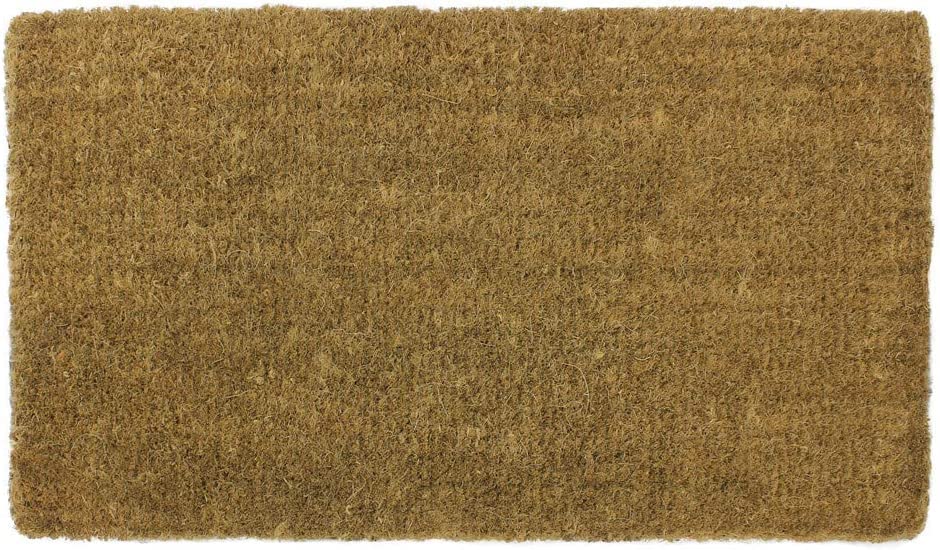 Coir Door Mat for Indoor and Outdoor Use | Heavy Duty Outside Door Mat | Indoor Mats For Front Door | 100% Natural Coir | Suitable for Use as a Back Door Mat 45 x 75 cm
