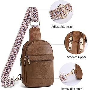 YUERMEI Small Sling Crossbody Bag for Women Trendy, Vegan Leather YUERMEI Small Sling Crossbody Bag for Women Trendy, Vegan Leather