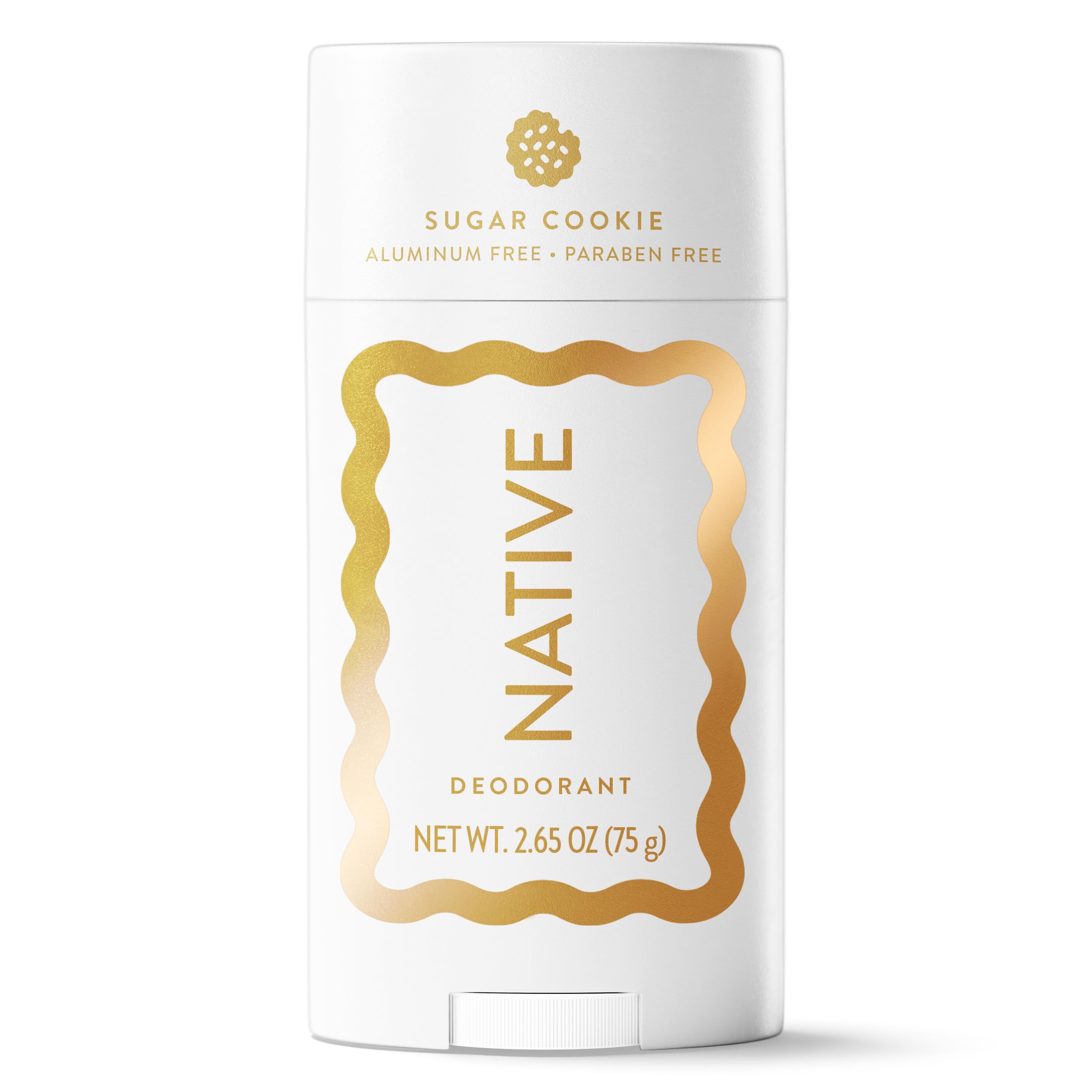 Native Deodorant, Holiday Edition, Sugar Cookie Scent, Contains Naturally Derived Ingredients, 72 Hour Odor Control | Deodorant for Women and Men, Aluminum Free with Baking Soda