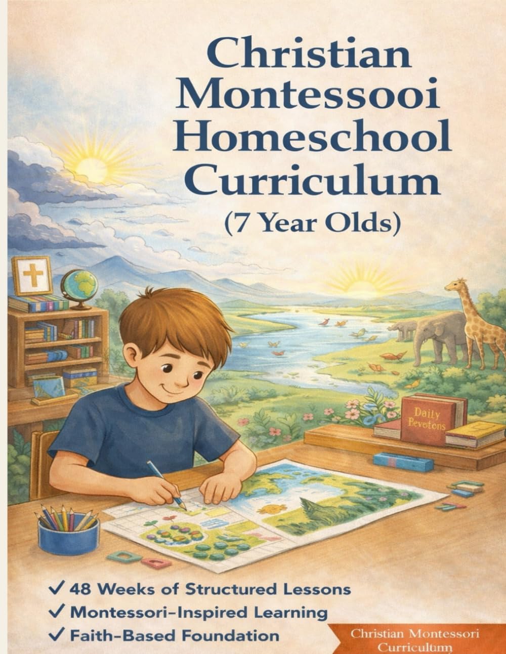 Christian Montessori Homeschool Curriculum (7 Years Old)