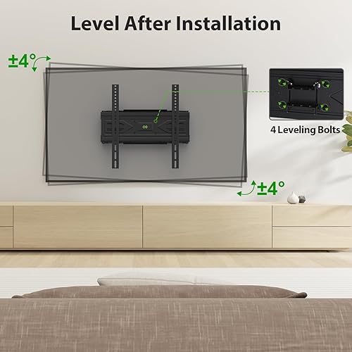 Miniatura 4 de USX MOUNT Soporte de pared para TV de movimiento completo para la mayoría de televisores de 32 a 70 pulgadas de hasta 99 libras, soporte de pared