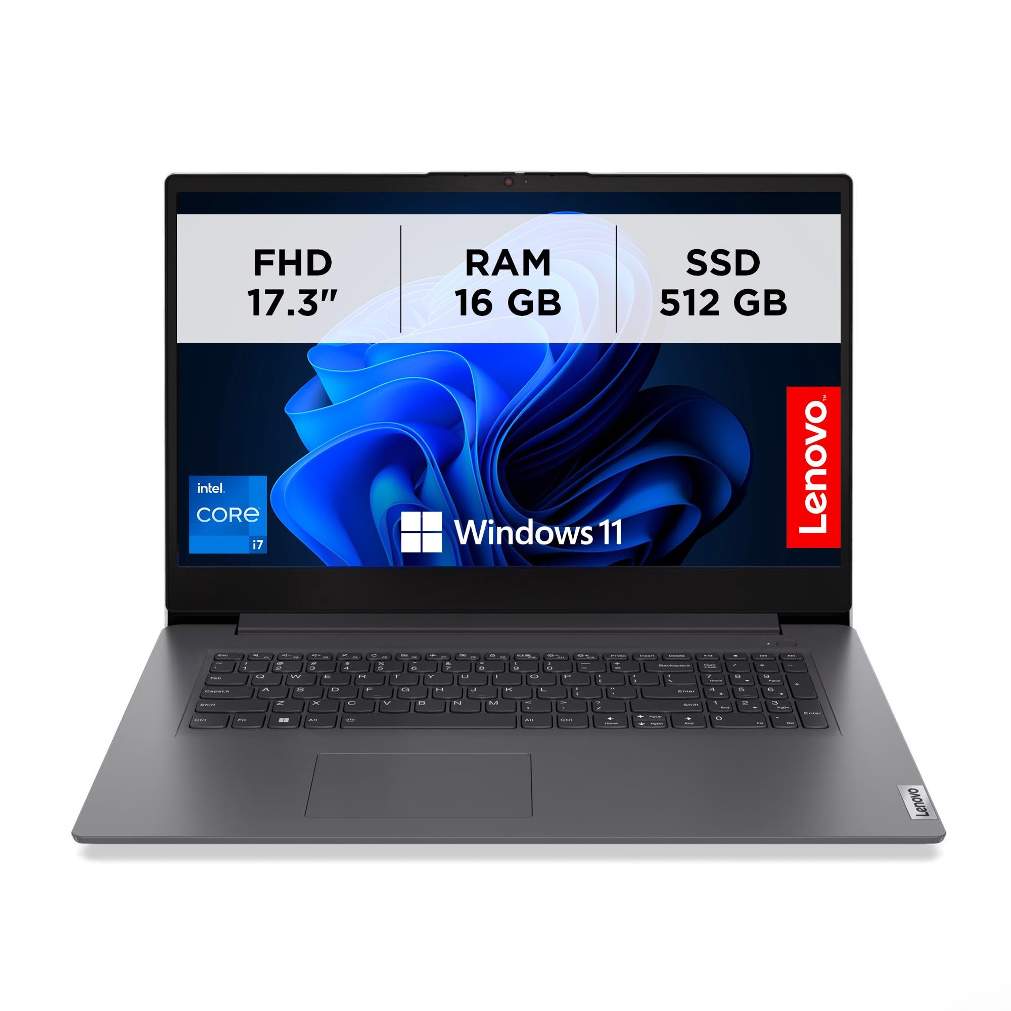 notebook lenovo 17.3 pollici v17 gen 4 con core i7 e ram 16gb