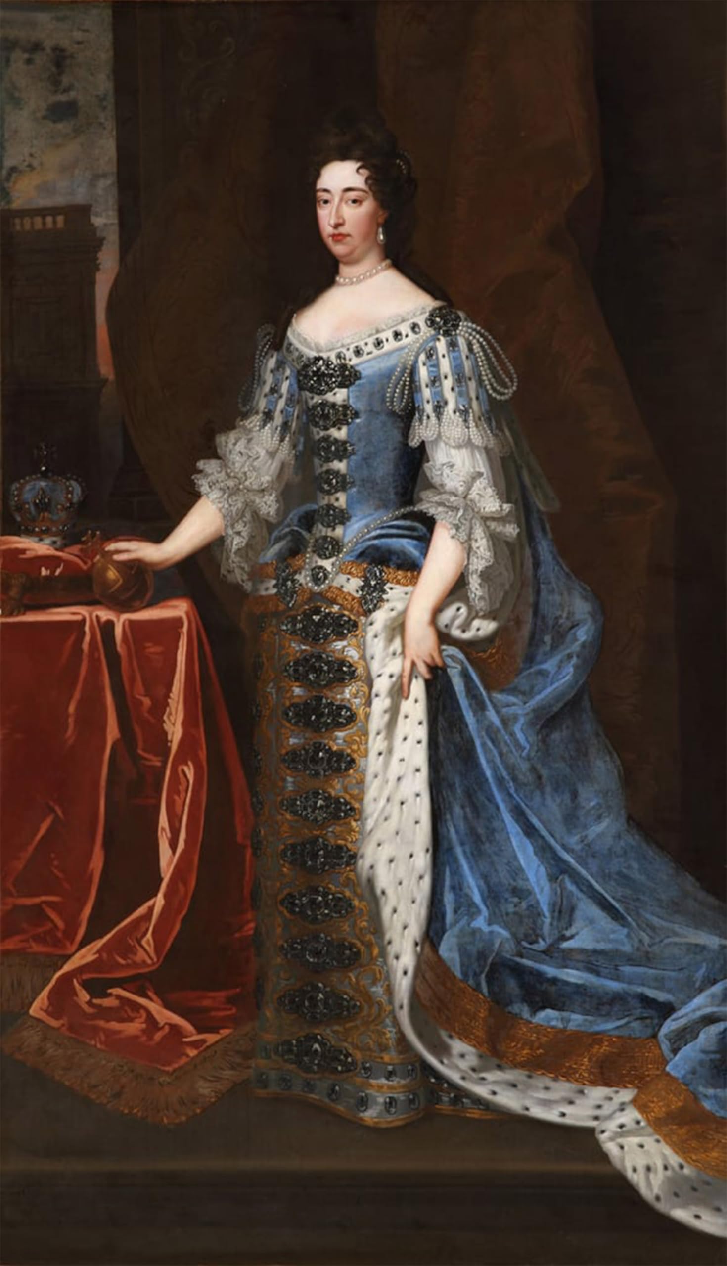 ARTXLXXBN Famous Art Print Poster Vintage Wall Art Mary Ii by Godfrey Kneller Canvas Art Poster for Home Decor 60x90cm