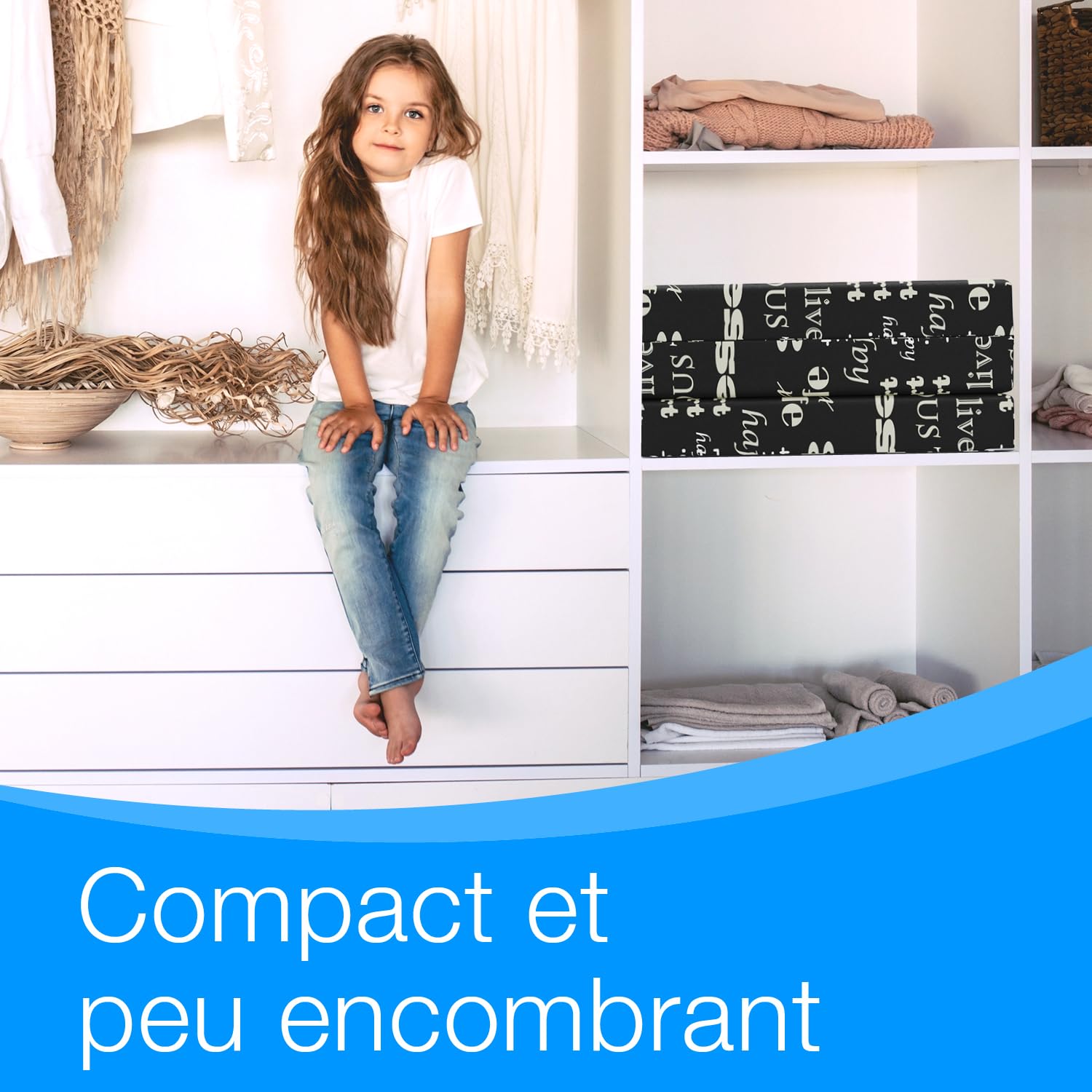 Matelas Pliant ELONEO 70x190 Cm - 9 Cm Épaisseur - Pour Enfants Et Adultes - Voyage Et Camping