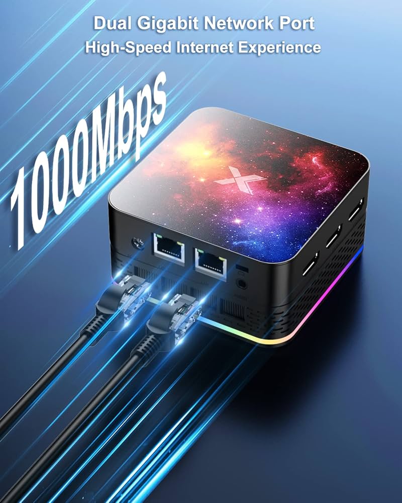 Intel Alder Lake-N95 ミニPC 8GB/256GB SUKOTOP Mini PC 12. generacji Alder Lake-N95(do 3,4 GHz