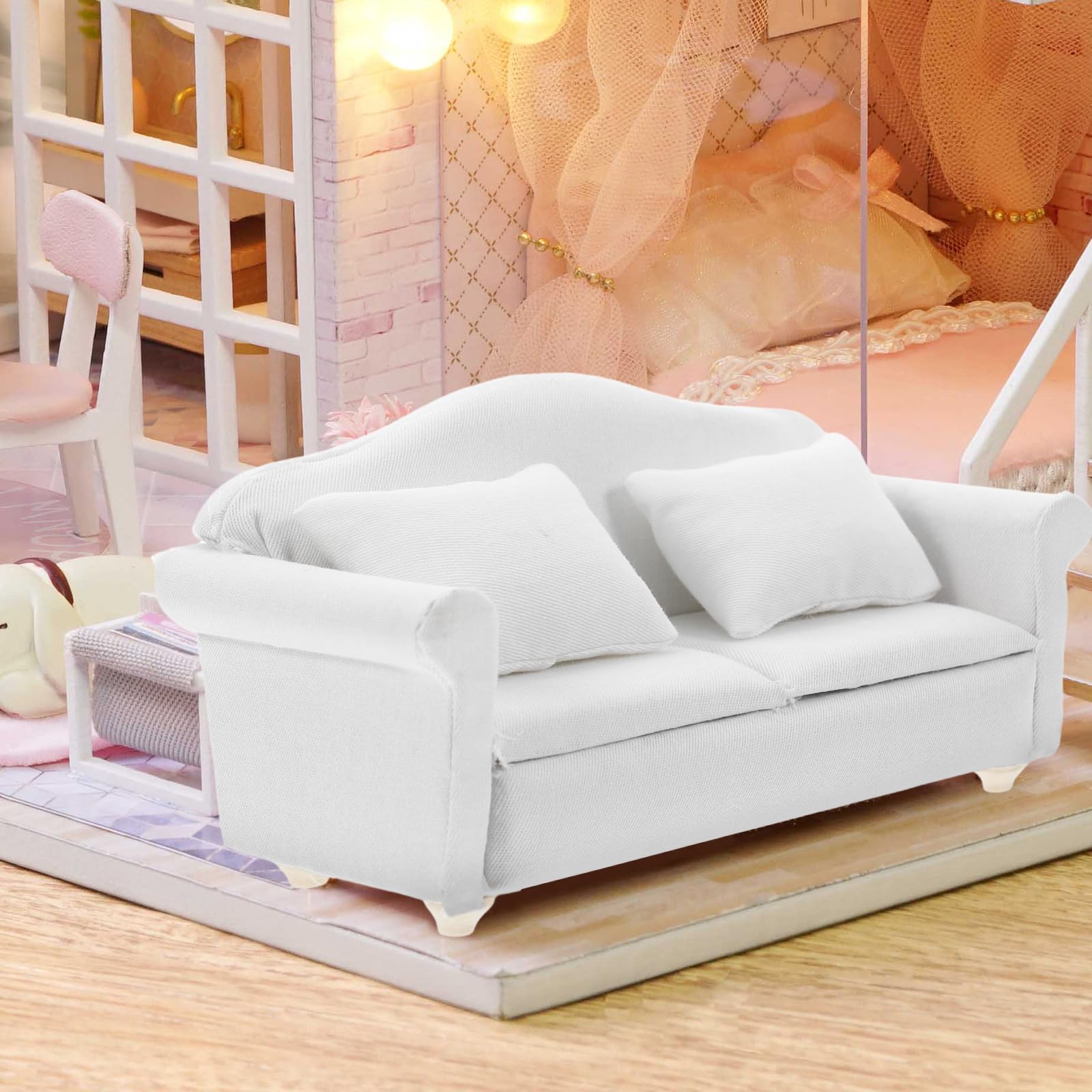 新品☆猫脚ソファー&チェアー型ジュエリーBOX ドールハウス インテリア