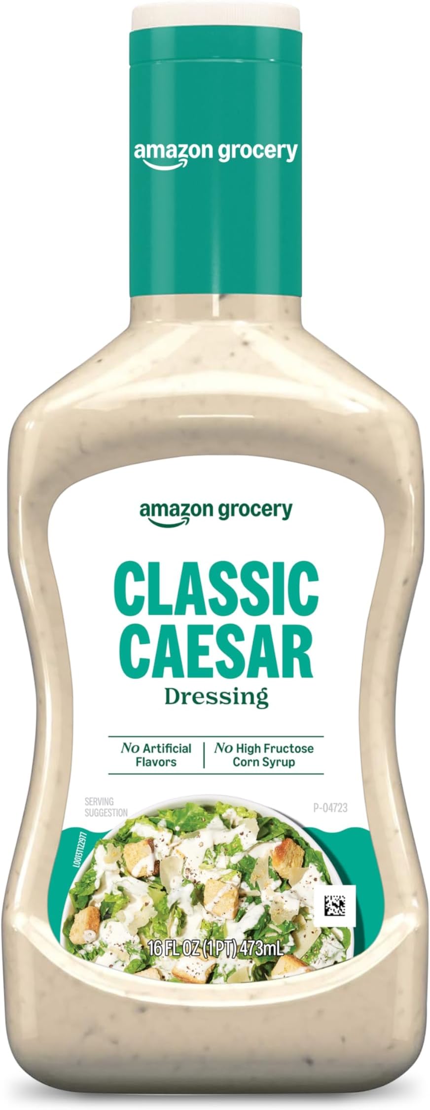 Amazon Grocery, Classic Caesar Dressing, 16 Fl Oz