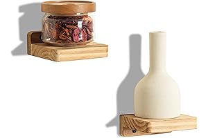 Small Wooden Shelf: Minimalist Decor for Display and Storage