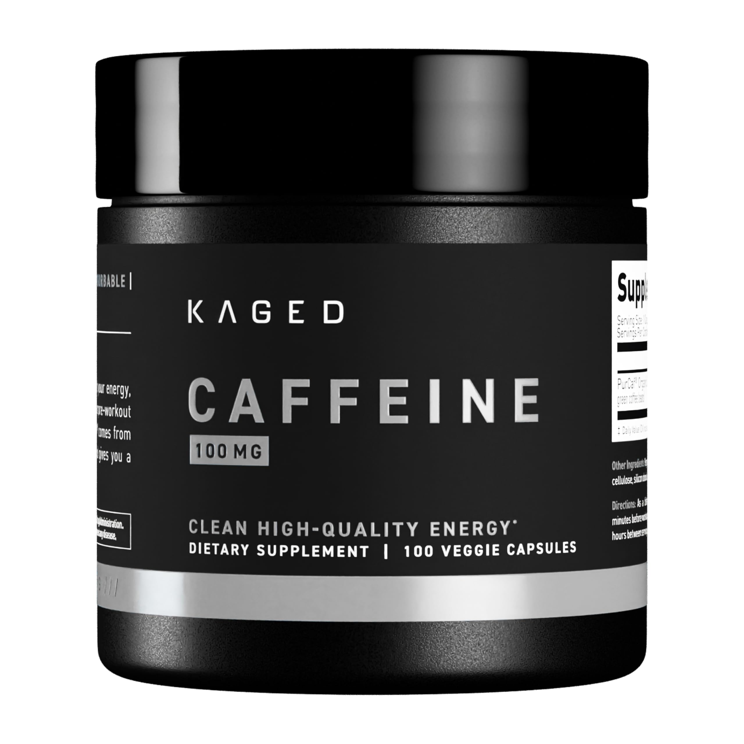 Kaged Caffeine 100 mg – TrustScore® 7.6/10 | SuppCo