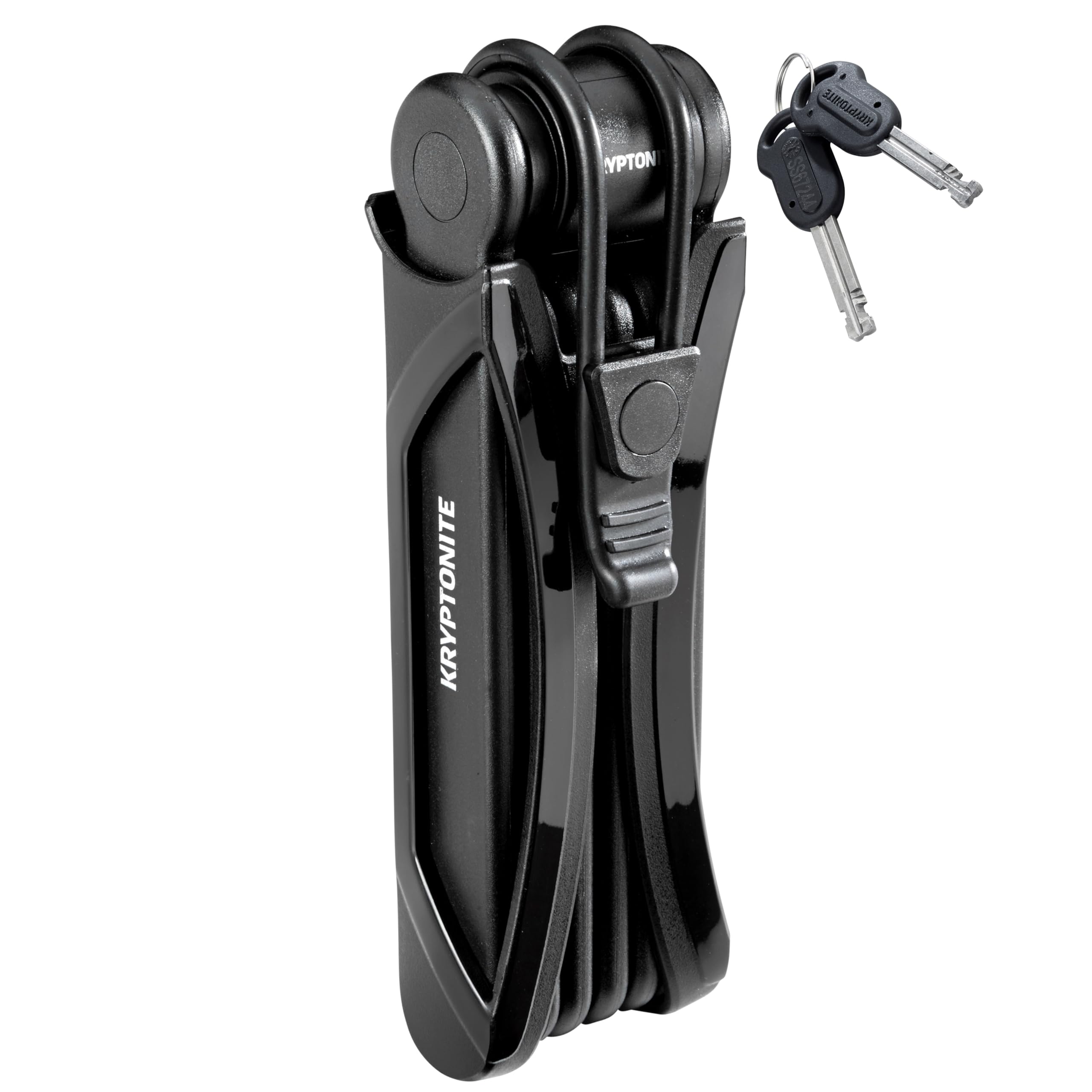 Kryptonite 720018005872 Folding Lock 85cm 005872 Bike, Black