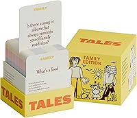 Vista 9 de TALES 150 Kit de Entrevista de Historia de Vida, Tarjetas de Conversación, para Abuelos, Padres, Familias, Adultos, Noche de Juegos, Viajes por