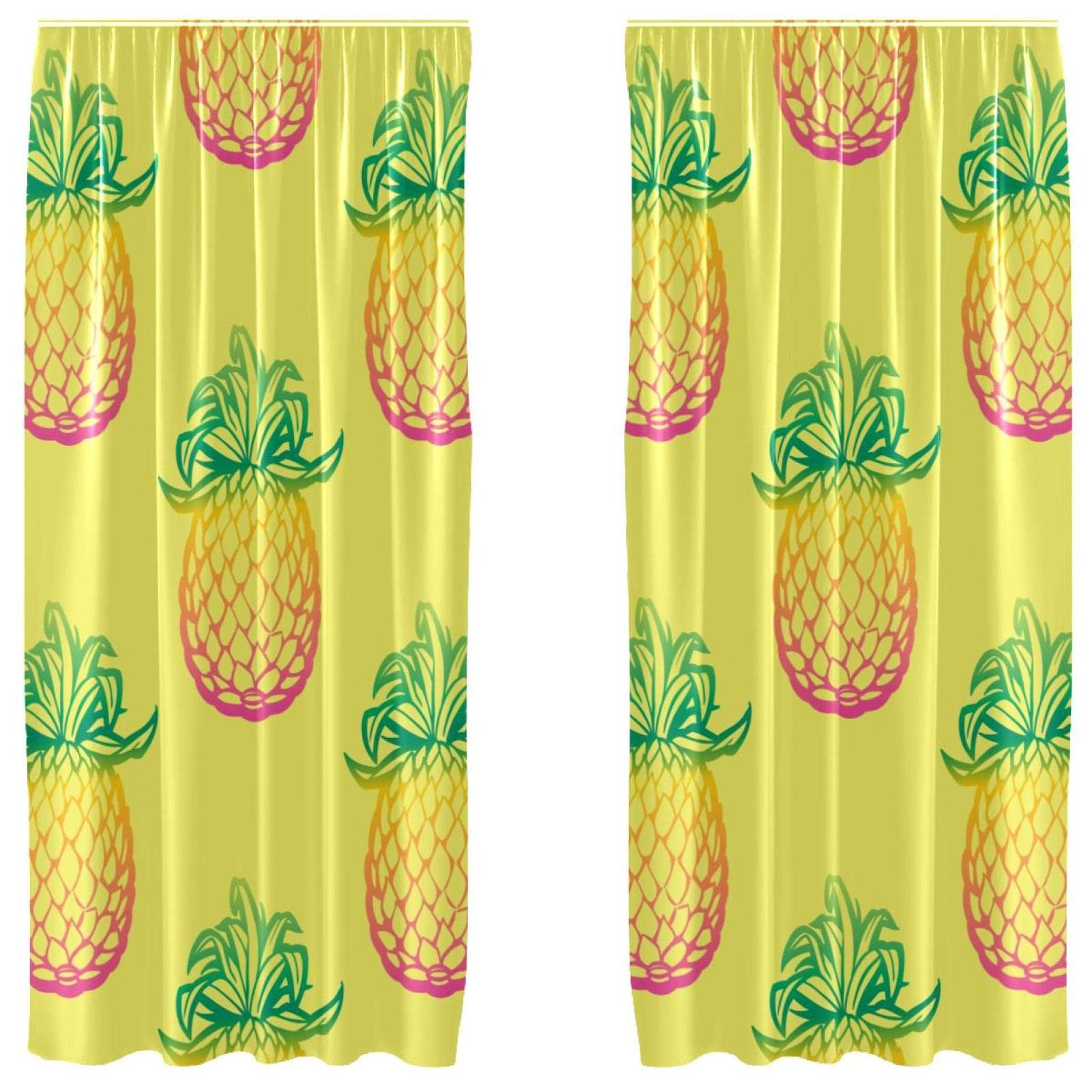 Cortinas opacas de piña para reducir calor en las salas