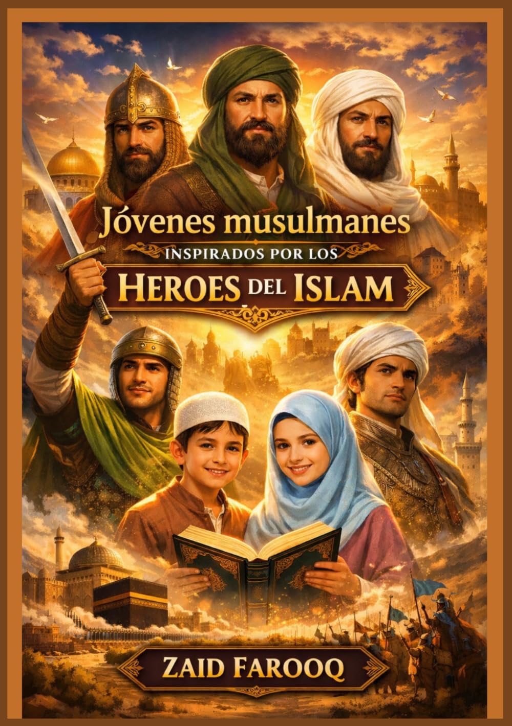 Jóvenes musulmanes inspirados por los héroes del Islam: Lecciones prácticas y orientación moral para la juventud musulmana de hoy. (Serie islámica de Zaid Farooq)