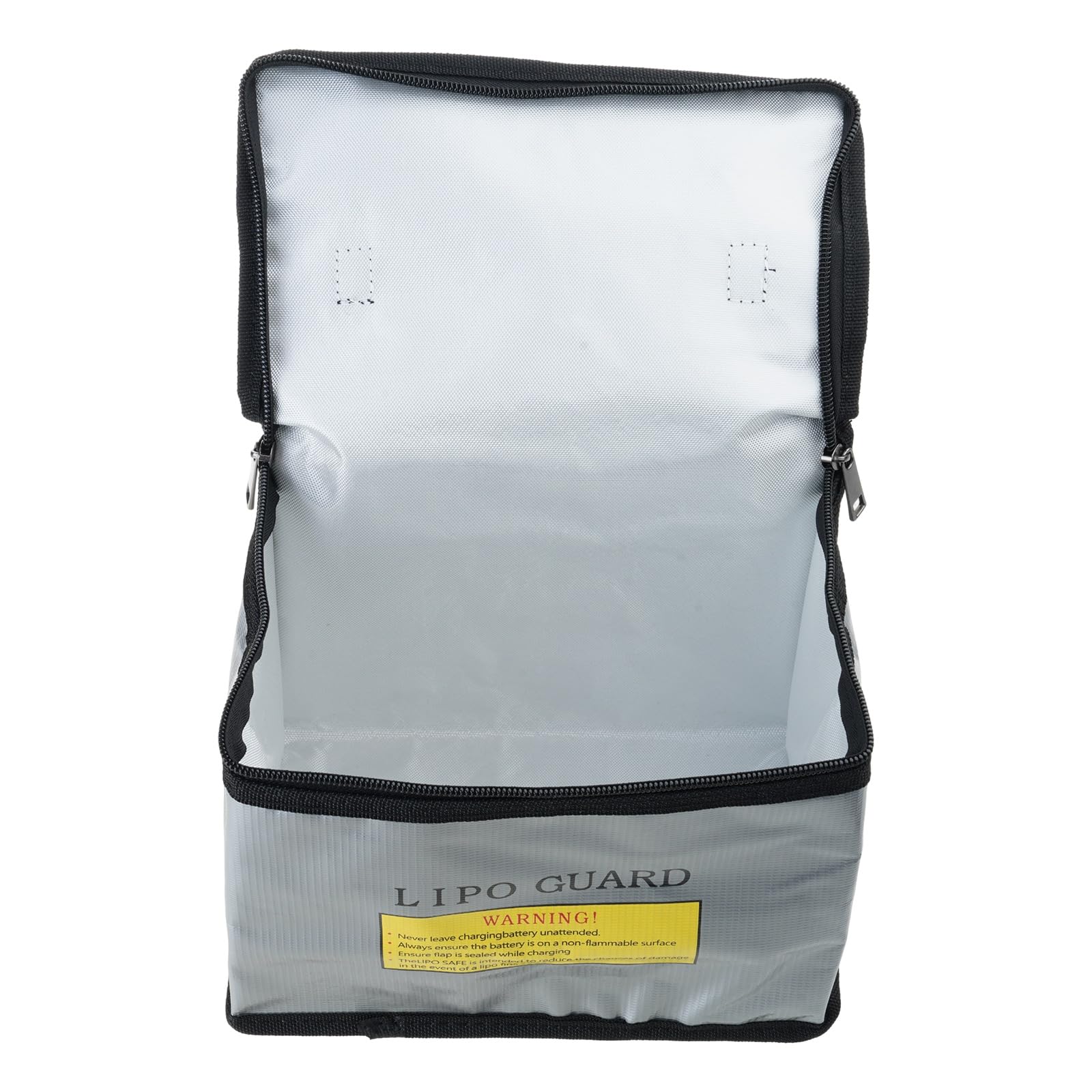 Fireproof Battery Transport Bag Double Shielded Construction Secure Storage for Enthusiasts Resistant Battery Pouches