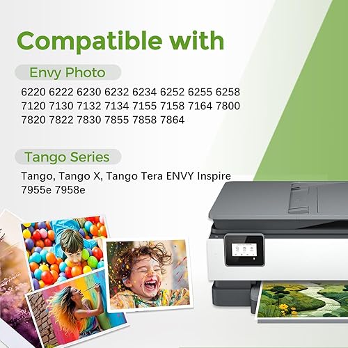 Vista 135 de Cartucho de tinta de color 61XL para HP 61 XL 61 Tinta de color para Envy 4500 4502 5534 5535 DeskJet 2512 3510 2542 2540 2544 3000 3050a 3052a 1055