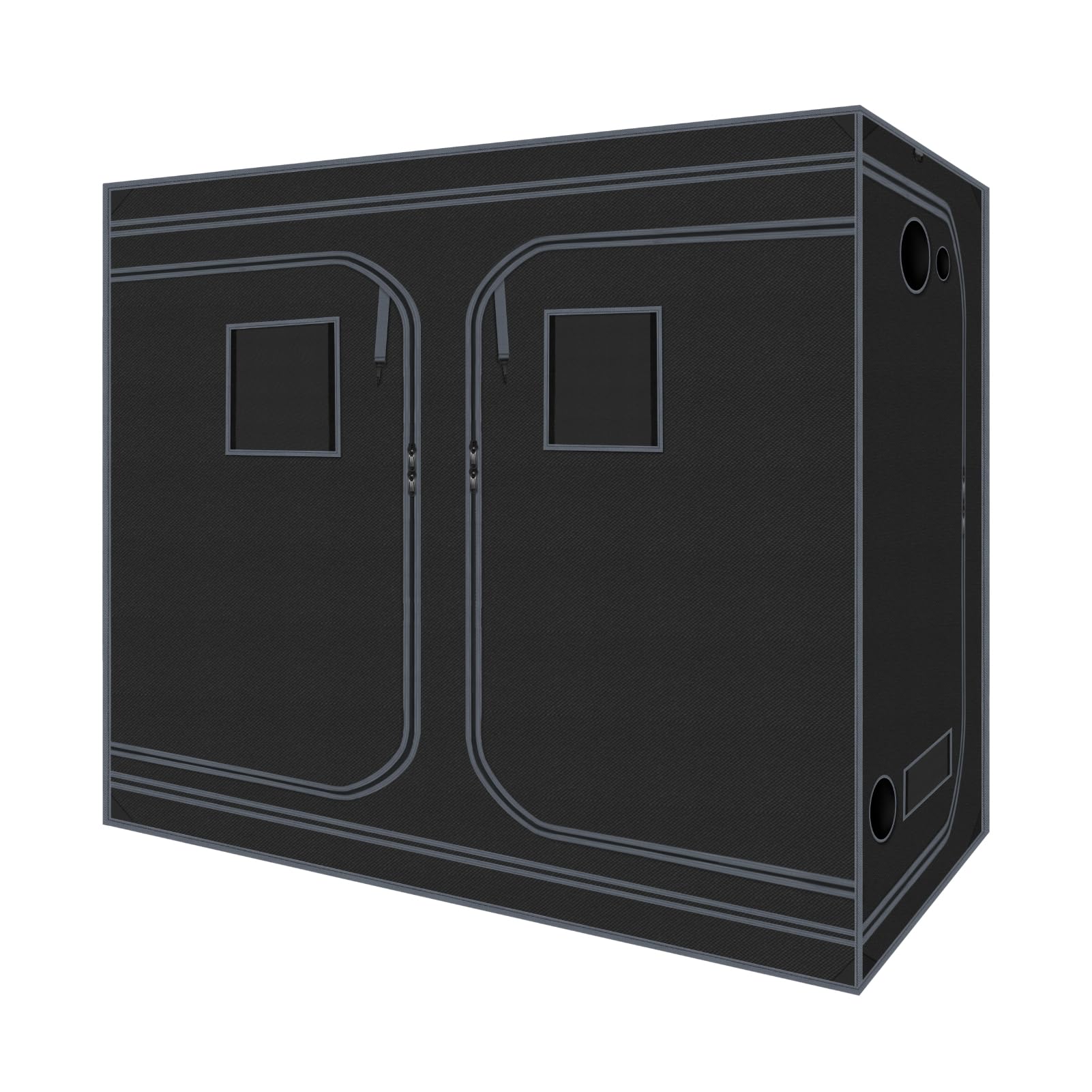 Grow Tents 96"x48"x78" High Reflective Grow Tent Indoor Grow Room for Planting Fruit Flower Veg with Removable Water-Proof Floor Tray 8x4