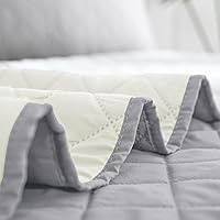 Vista 6 de Easy-Going - Juego de edredón reversible tamaño full/queen con 1 edredón y 2 fundas de almohada, edredón suave para cama, colcha de microfibra