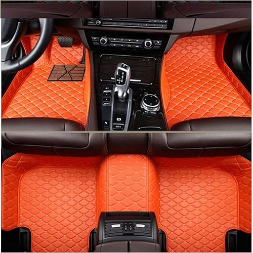 Miniatura 8 de Alfombrillas de cuero de lujo personalizadas para automóvil, aptas para automóviles, SUV, camiones, protección para todo tipo de clima del piso de