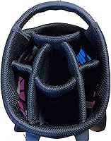 Vista 2 de Birdie Babe Bolsa de golf para mujer, bolsa de golf híbrida con soporte para mujer, color rosa