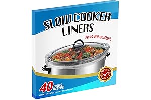 40 Premium Slow Cooker Liners, Keep Your Crockpot Spotless