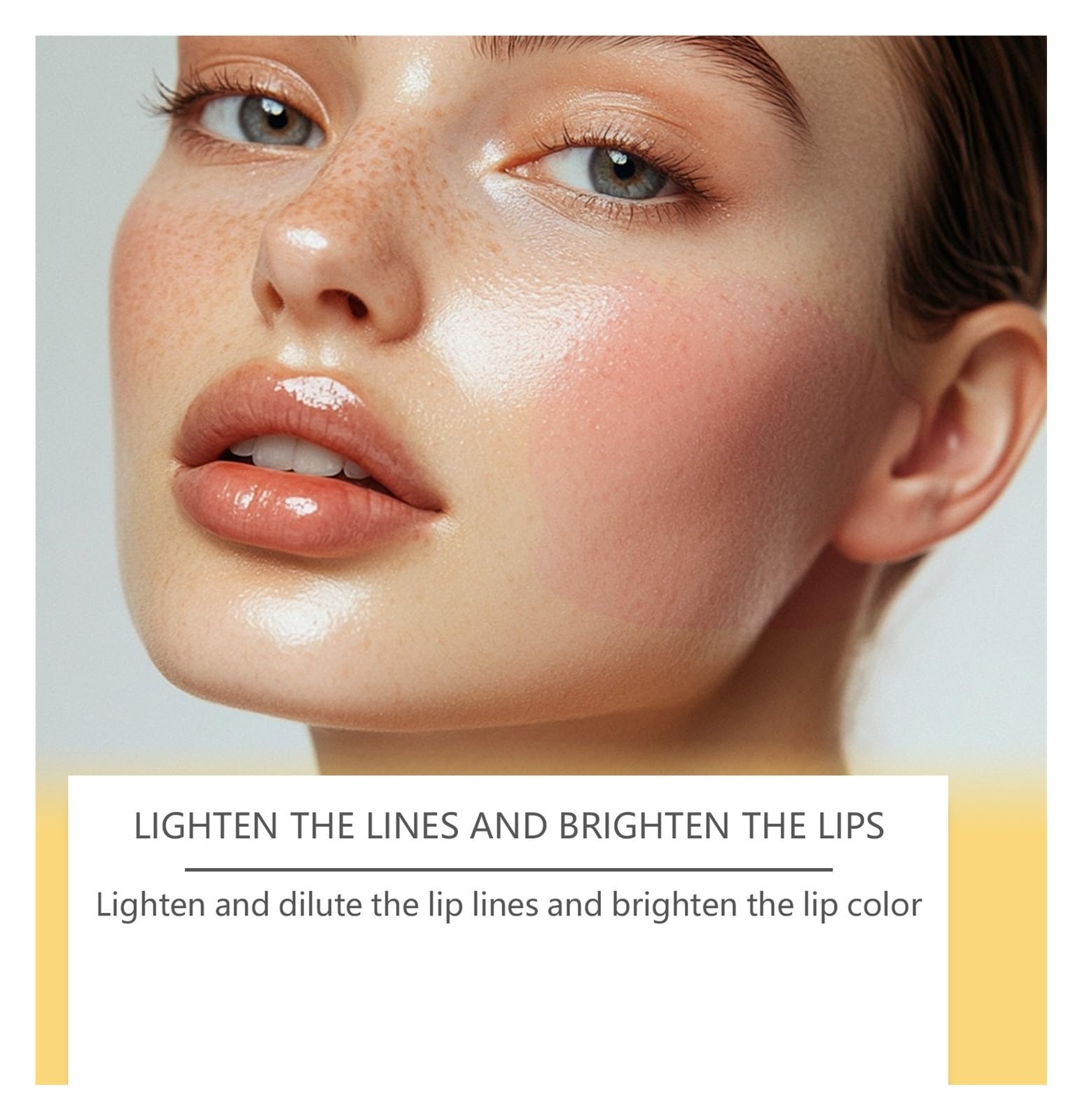 Balsamo for labbra colorato da 3,5 g, for un look naturale senza trucco che illumina la carnagione durante gli spostamenti quotidiani(4pcs)