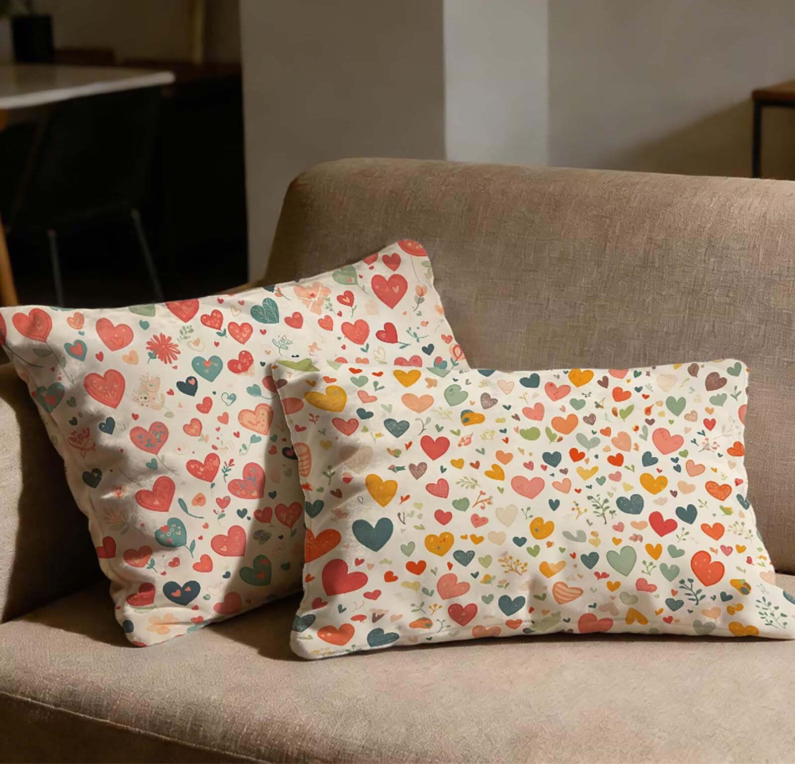Taie oreiller 70x90 velours crème housse de coussin rectangulaire O-736C